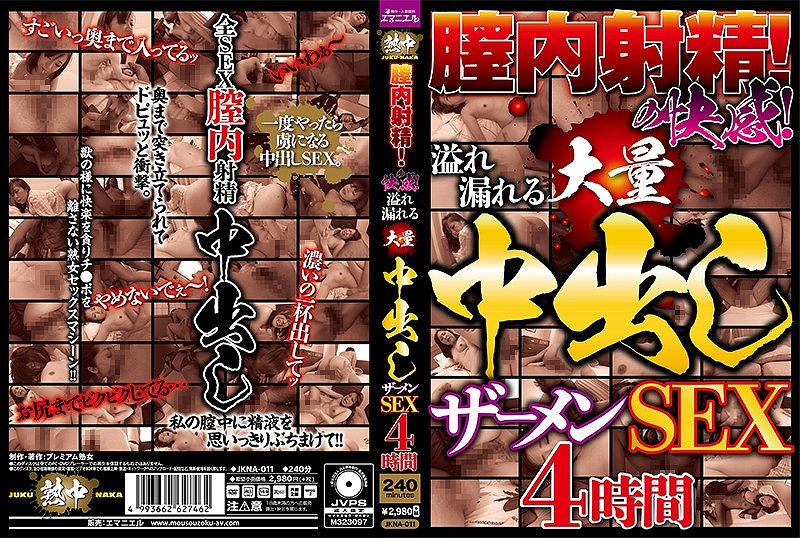 膣内射精の快感!溢れ漏れる大量ザーメン中出しSEX4時間
